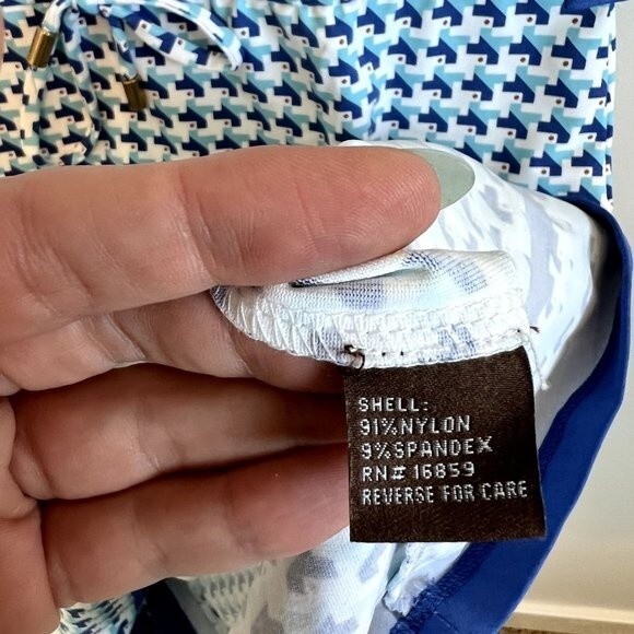 J.McLaughlin Geometric Pattern 3/4 Sleeve dress - Picture 8 of 8